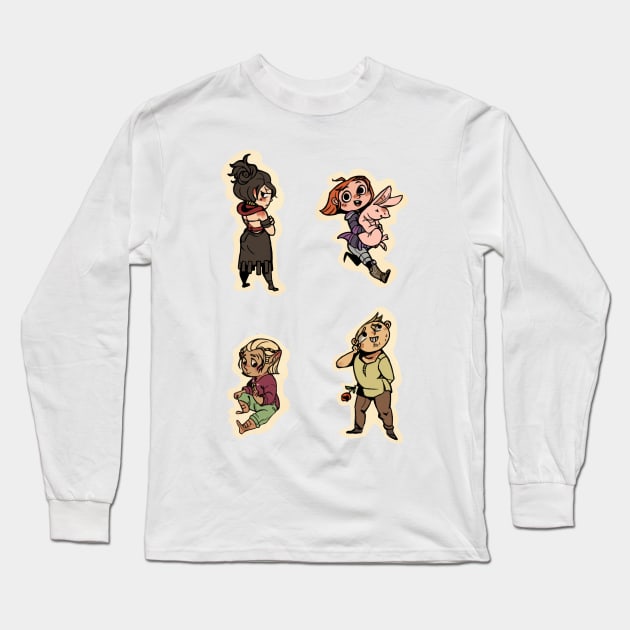 Dragon Age Origins LIs Long Sleeve T-Shirt by doodlownick